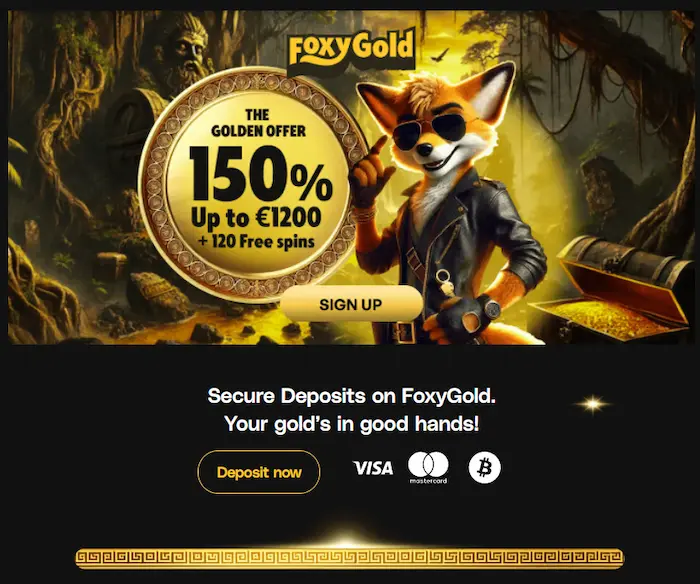 Foxy Gold Casino Netherlands bonus